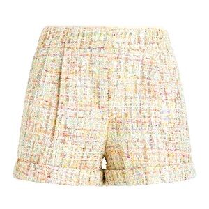 Express High Waist Tweed Sequin Shorts NWT $80 size 14